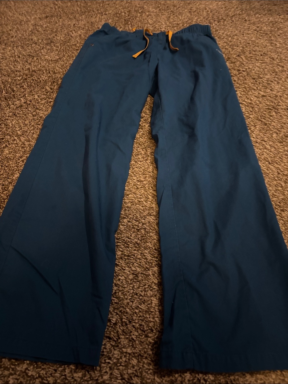 Carhartt women’s  Teal Blue Drawstring Work Pants
